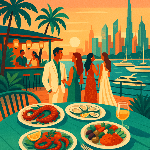 Bar Du Port Dubai دبي